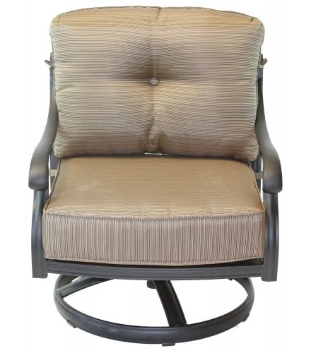 Nassau Cast Aluminum Club Rocker Chair - Antique Bronze