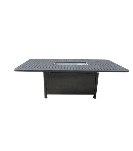 Outdoor Patio 44x84 Rectangle Table Series 7000 - Antique Bronze Finish