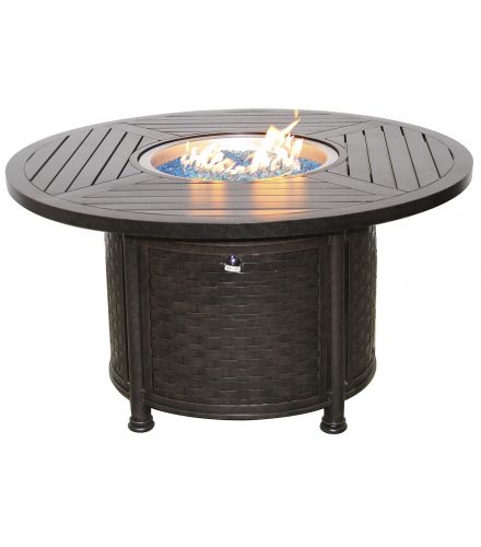 OUTDOOR PATIO 50" Round Dining Fire Table - Series 4000